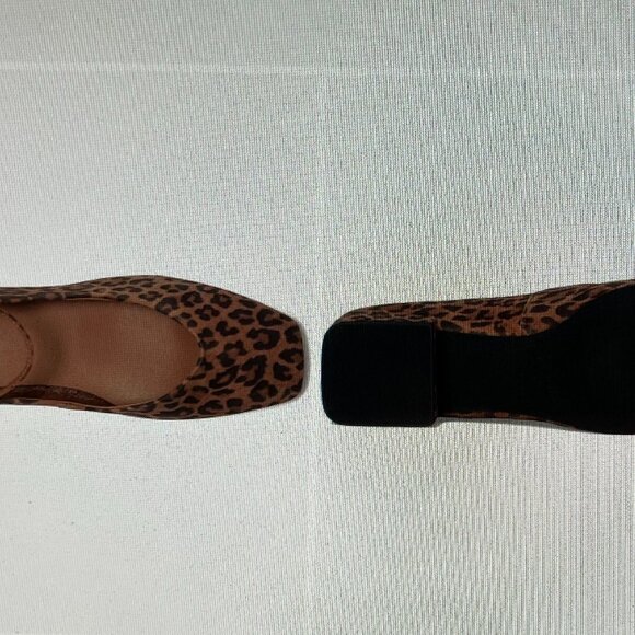 Seychelles® Leopard Flats, Leather, Size 8, Like New - Picture 12 of 14